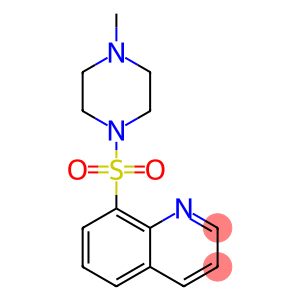 8-[(4-methyl-1-piperazinyl)sulfonyl]quinoline