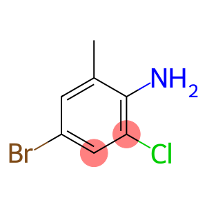 Benzenamine, 4-bromo-2-chloro-6-methyl-