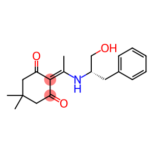 2-[1-[[(2S)-1-hydroxy-3-phenylpropan-2-yl]amino]ethylidene]-5,5-dimethylcyclohexane-1,3-dione
