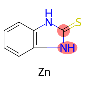 zinc salt of 2mercaptobenzimidazole