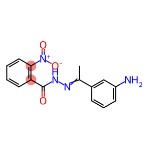 N'-[(E)-1-(3-aminophenyl)ethylidene]-2-nitrobenzohydrazide