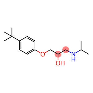 2-Propanol, 1-[4-(1,1-dimethylethyl)phenoxy]-3-[(1-methylethyl)amino]-