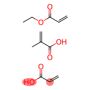 2-甲基-2-丙烯酸与2-丙烯酸乙酯和2-丙烯酸的聚合物