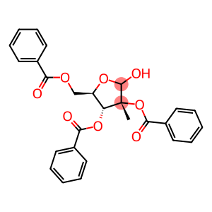 (3R,4R,5R)-5-((Benzoyloxy)methyl)-2-hydroxy-3-methyltetrahydrofuran-3,4-diyl dibenzoate