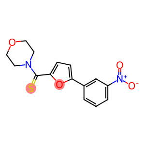 morpholino(5-(3-nitrophenyl)furan-2-yl)methanethione