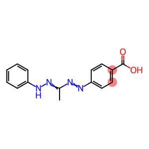 4-(3-Methyl-5-phenyl-1-formazano)benzoic acid