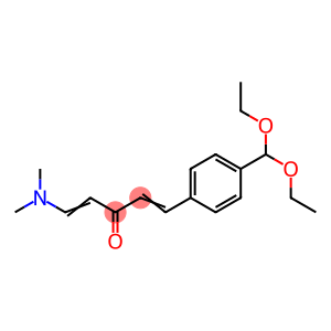 (1E,4Z)-1-[4-(diethoxymethyl)phenyl]-5-(dimethylamino)-1,4-pentadien-3-one