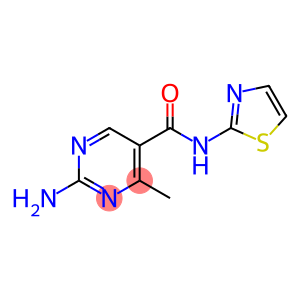 2-AMINO-4-METHYL-N-(1,3-THIAZOL-2-YL)-5-PYRIMIDINECARBOXAMIDE