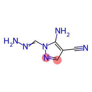5-amino-1-hydrazonomethyl-1H-pyrazole-4-carbonitrile