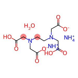 Ethylenediaminetetraacetic  acid  hydrate  diammonium  salt