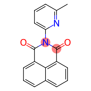 2-(6-methylpyridin-2-yl)-1H-benzo[de]isoquinoline-1,3(2H)-dione