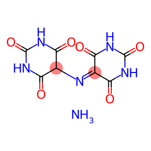 5-[(2,4,6-trioxohexahydropyrimidin-5-yl)imino]pyrimidine-2,4,6(1H,3H,5H)-trione ammoniate