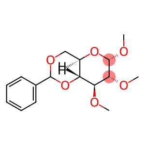 methyl 4,6-O-benzylidene-2,3-di(O-methyl)-alpha-D-glucopyranoside