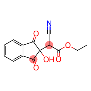 ETHYL 2-NITRILO-2-(2-HYDROXY-1,3-DIOXOINDAN-2-YL)ACETATE