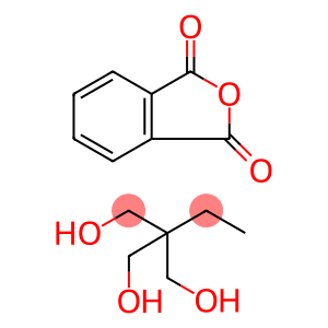 1,3-异苯并呋喃二酮和2-乙基-2-(羟甲基)-1,3-丙二醇的聚合物(9CI)