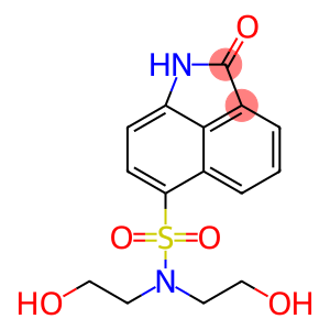 N,N-bis(2-hydroxyethyl)-2-oxo-1,2-dihydrobenzo[cd]indole-6-sulfonamide