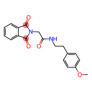 2-(1,3-dioxo-1,3-dihydro-2H-isoindol-2-yl)-N-[2-(4-methoxyphenyl)ethyl]acetamide
