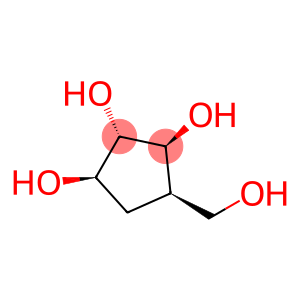 1,2,3-Cyclopentanetriol, 4-(hydroxymethyl)-, (1R,2S,3S,4R)-