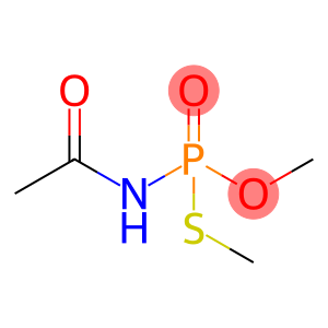 Acetylphosphoramidothioic acid O,S-dimethyl ester