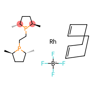 (+)-1,2-双((2R,5R)-2,5-二甲基膦基乙烷)乙烷(1,5-环辛二烯)四氟硼酸铑(I)[(R,R)-ME-BPE-RH