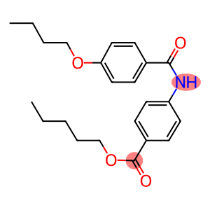 pentyl 4-[(4-butoxybenzoyl)amino]benzoate