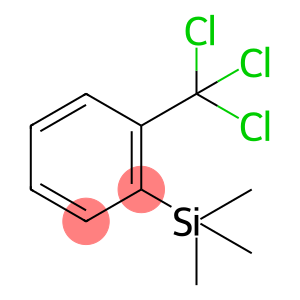 1-Trichloromethyl-2-trimethylsilylbenzene