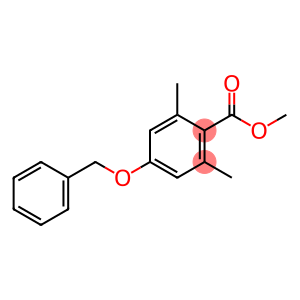 Benzoic acid, 2,6-dimethyl-4-(phenylmethoxy)-, methyl ester