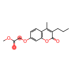 methyl 2-((4-methyl-2-oxo-3-propyl-2H-chromen-7-yl)oxy)acetate