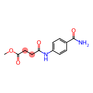 methyl 4-{[4-(aminocarbonyl)phenyl]amino}-4-oxobutanoate