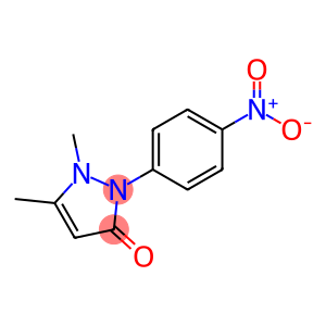 2,3-dimethyl-1-(4-nitrophenyl)-3-pyrazolin-5-one