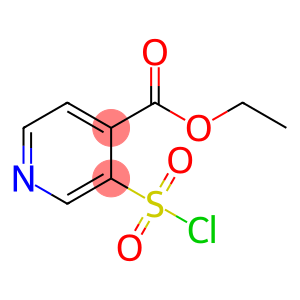 ethyl 3-(chlorosulfonyl)isonicotinate