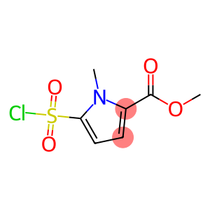 5-(Ethoxycarbonyl)-1-methyl-1H-pyrrole-2-sulphonyl chloride, 2-(Chlorosulphonyl)-5-(methoxycarbonyl)-1-methyl-1H-pyrrole