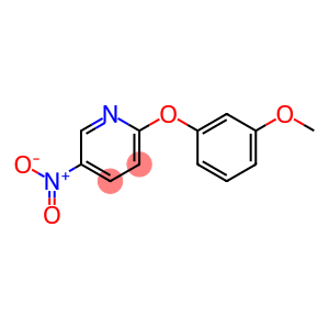 2-(3-Methoxyphenoxy)-5-nitropyridine