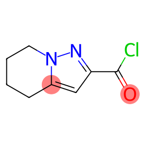 Pyrazolo[1,5-a]pyridine-2-carbonyl chloride, 4,5,6,7-tetrahydro- (9CI)