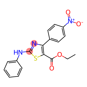 ethyl 4-(4-nitrophenyl)-2-(phenylamino)-1,3-thiazole-5-carboxylate
