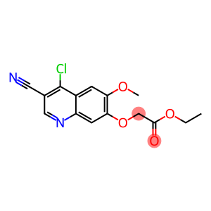Acetic acid, 2-[(4-chloro-3-cyano-6-Methoxy-7-quinolinyl)oxy]-, ethyl ester