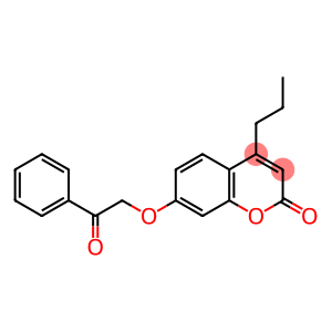7-(2-oxo-2-phenylethoxy)-4-propyl-2H-chromen-2-one