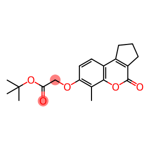 tert-butyl 2-[(6-methyl-4-oxo-2,3-dihydro-1H-cyclopenta[c]chromen-7-yl)oxy]acetate