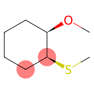 Cyclohexane, 1-methoxy-2-(methylthio)-, (1R,2S)-rel- (9CI)