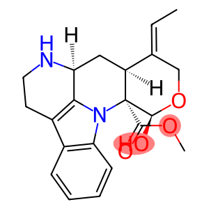(7aS,9E)-9-Ethylidene-5,6,7,7aα,8,8aα,9,10-octahydro-12β-hydroxyindolo[3,2,1-ij]pyrano[3,4-b][1,5]naphthyridine-12aα(12H)-carboxylic acid methyl ester