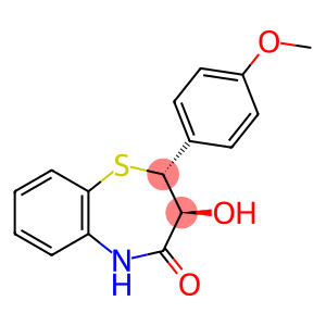 trans-2,3-Dihydro-3-hydroxy-2-(4-Methoxyphenyl)-1,5-benzothiazepin-4(5H)-one