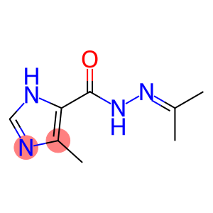1H-Imidazole-4-carboxylic  acid,  5-methyl-,  (1-methylethylidene)hydrazide  (9CI)