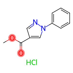 1H-Pyrazole-4-carboxylic acid, 1-phenyl-, methyl ester, hydrochloride