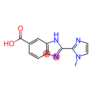 2-(1-Methyl-1H-imidazol-2-yl)-1H-benzimidazole-5-carboxylic acid
