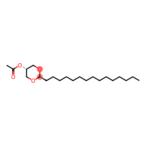 (2α,5β)-2-Pentadecyl-1,3-dioxan-5-ol acetate