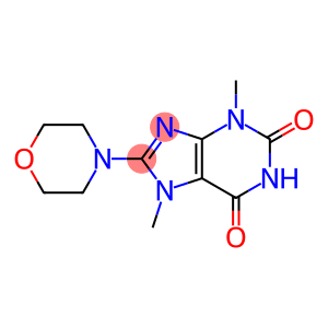 1,3,7-trimethyl-8-morpholin-4-yl-purine-2,6-dione