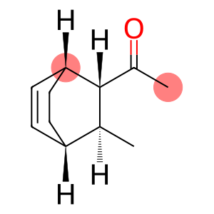 Ethanone, 1-[(1R,2R,3S,4S)-3-methylbicyclo[2.2.2]oct-5-en-2-yl]-, rel- (9CI)