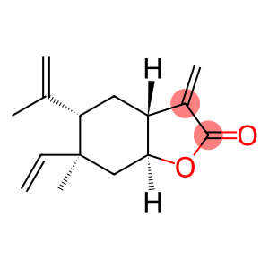 2(3H)-Benzofuranone, 6-ethenylhexahydro-6-methyl-3-methylene-5-(1-methylethenyl)-, (3aR,5S,6S,7aS)-