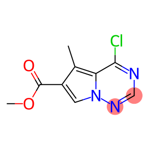 4-氯-5-甲基吡咯并[2,1-F][1,2,4]三嗪-6-羧酸甲酯