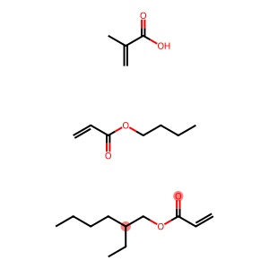 2-Propenoic acid, 2-methyl-, polymer with butyl 2-propenoate and 2-ethylhexyl 2-propenoate